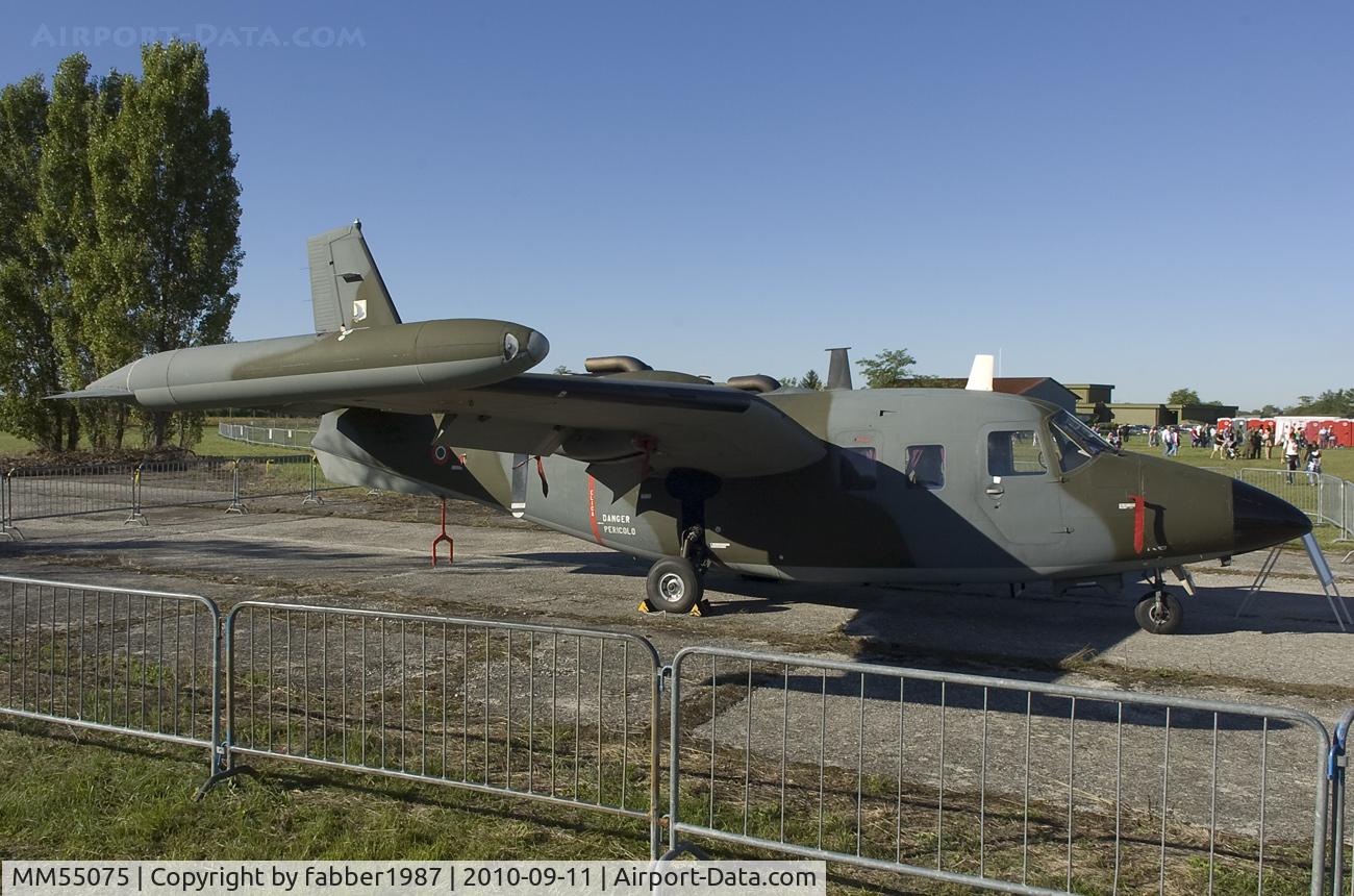 MM55075, Aermacchi MB-339CD C/N 6879/207/CD014, Italian Air Force	MM 55075
Aermacchi MB.339 CD