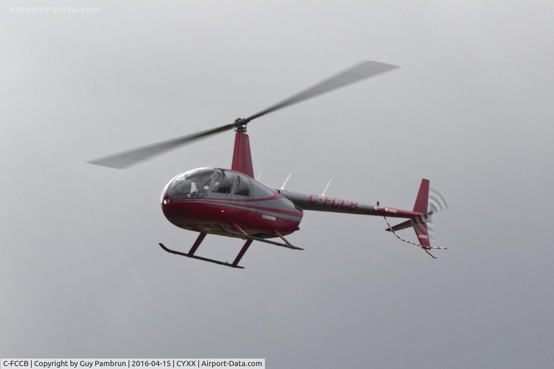 C-FCCB, 2006 Robinson R44 II C/N 11368, Landing