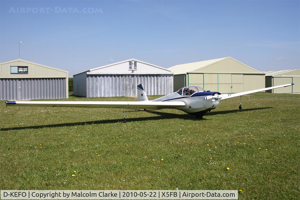 D-KEFO, Scheibe SF-25C Falke C/N Not found D-KEFO, Scheibe SF-25C Falke at Fishburn Airfield, May 2010.