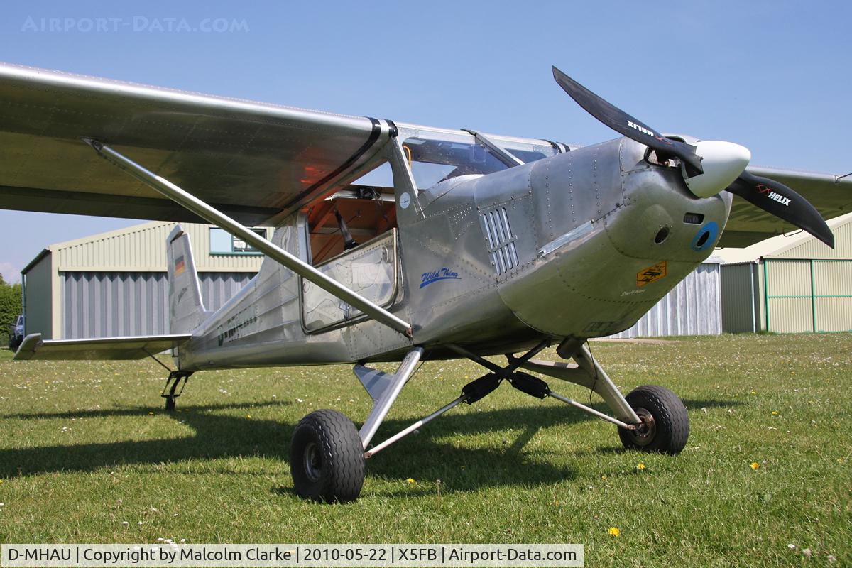 D-MHAU, Air Light Wild Thing C/N 2001-06-077, Air Light Wild Thing at Fishburn Airfield, May 2010.