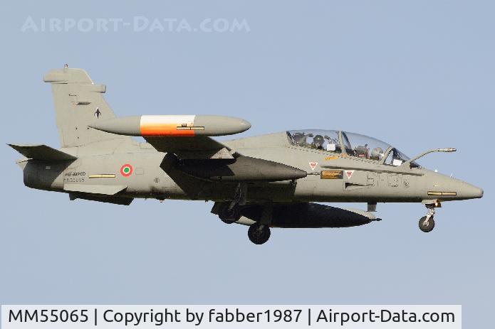 MM55065, Aermacchi MB-339CD C/N 6865/195/CD004, Italian Air Force	MM 55065
Aermacchi MB.339 CD
