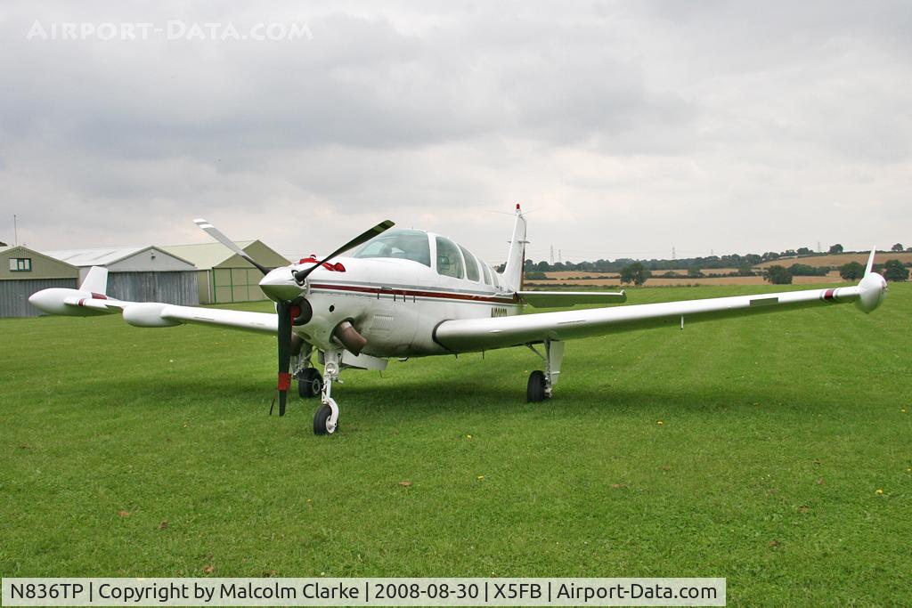 N836TP, 1984 Beech A36 Bonanza 36 C/N E=2124, Beech A36 at Fishburn Airfield, August 2008.