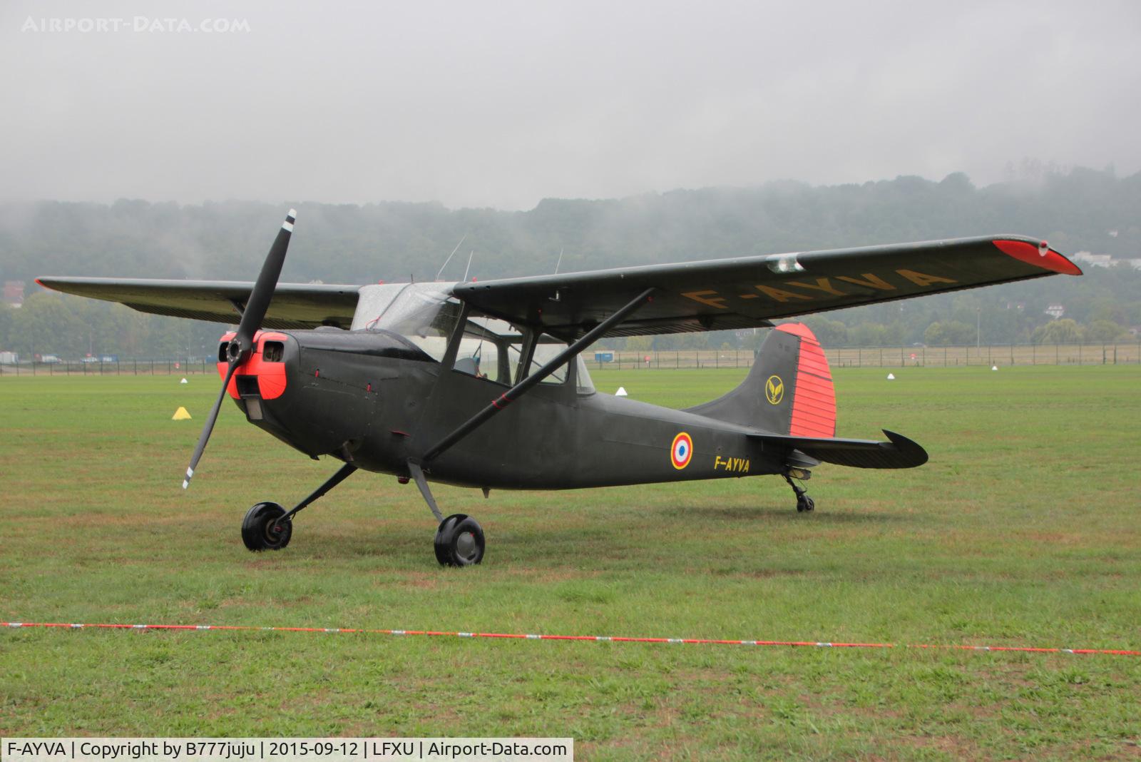 F-AYVA, Cessna L-19E Bird Dog Bird Dog C/N 24522, at Les Mureaux