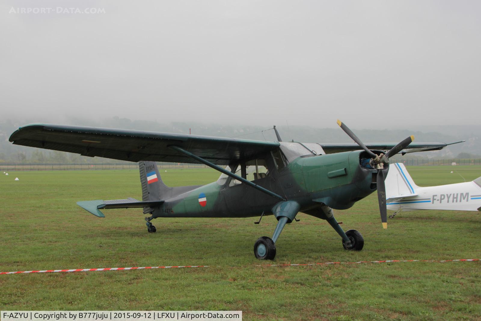 F-AZYU, 1970 Utva UTVA-66 C/N 0807, at Les Mureaux