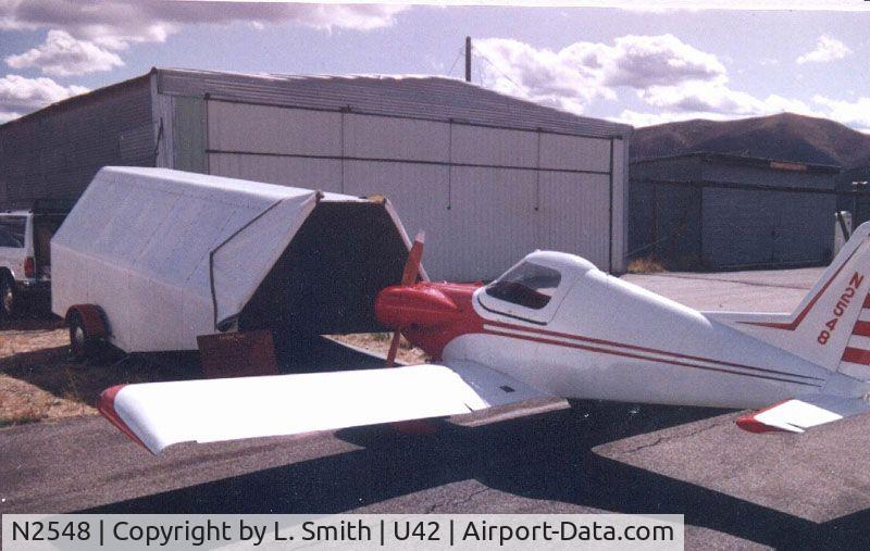 N2548, 1978 Parker Teenie Two C/N 5-10172, In Utah around 1990