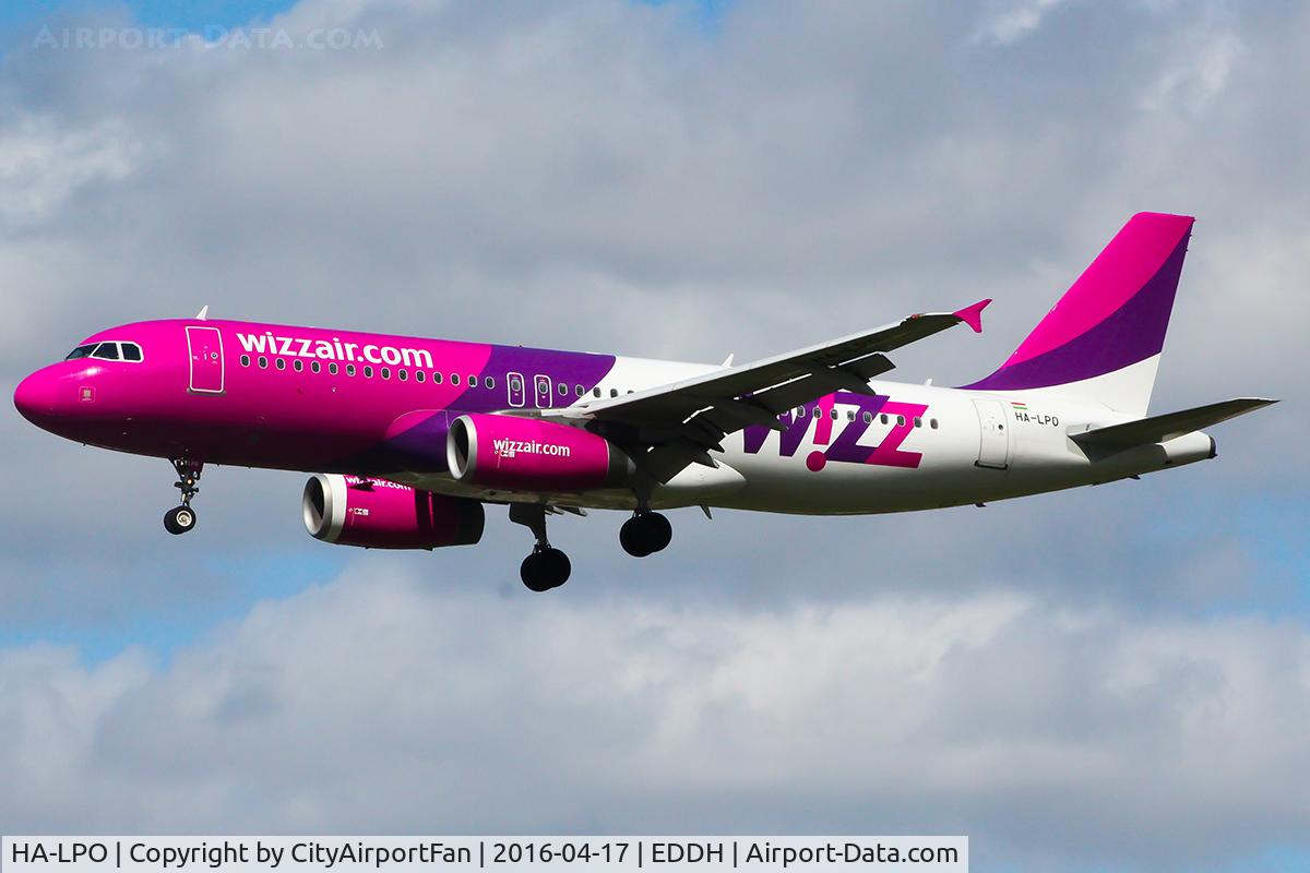 HA-LPO, 2008 Airbus A320-232 C/N 3384, Wizz Air (WZZ/W6)