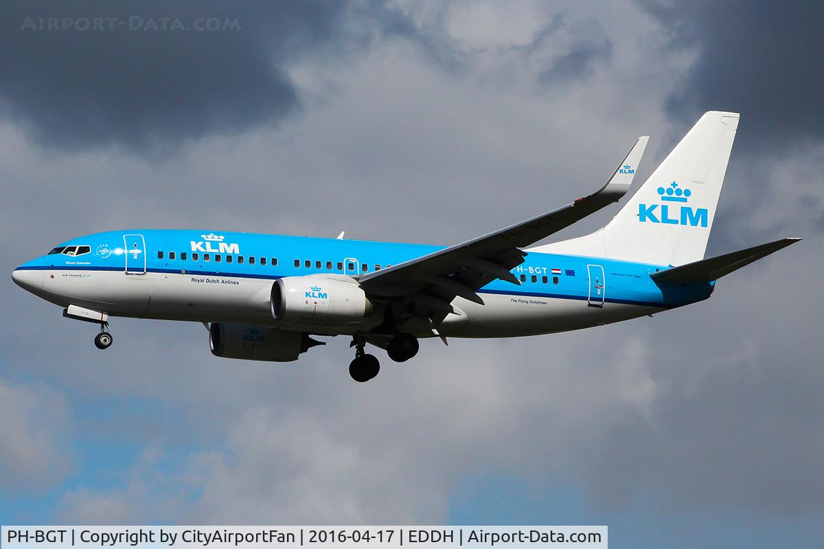 PH-BGT, 2011 Boeing 737-7K2 C/N 38634, KLM Royal Dutch Airlines (KLM/KL)