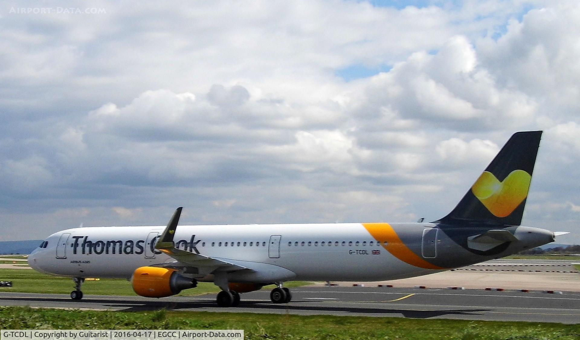 G-TCDL, 2016 Airbus A321-211 C/N 6968, At Manchester