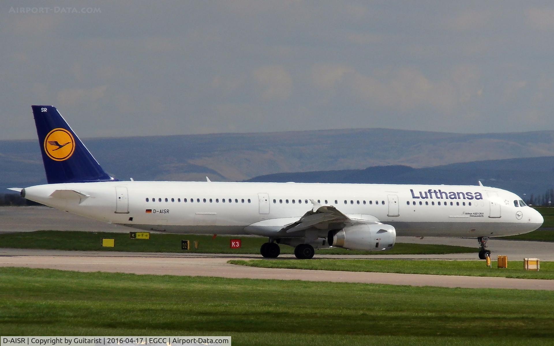 D-AISR, 2009 Airbus A321-231 C/N 3987, At Manchester