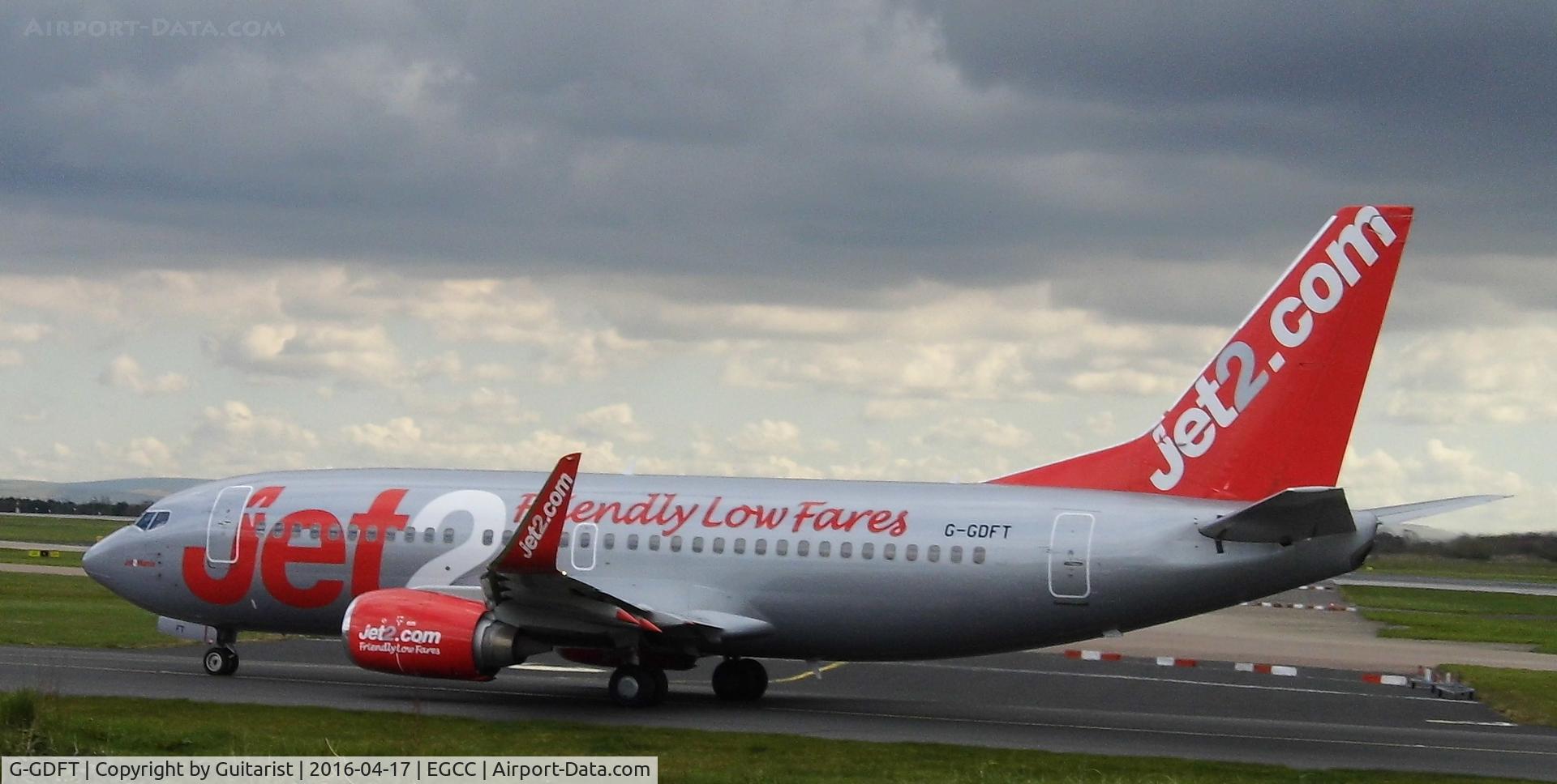 G-GDFT, 1998 Boeing 737-36Q C/N 29141, At Manchester