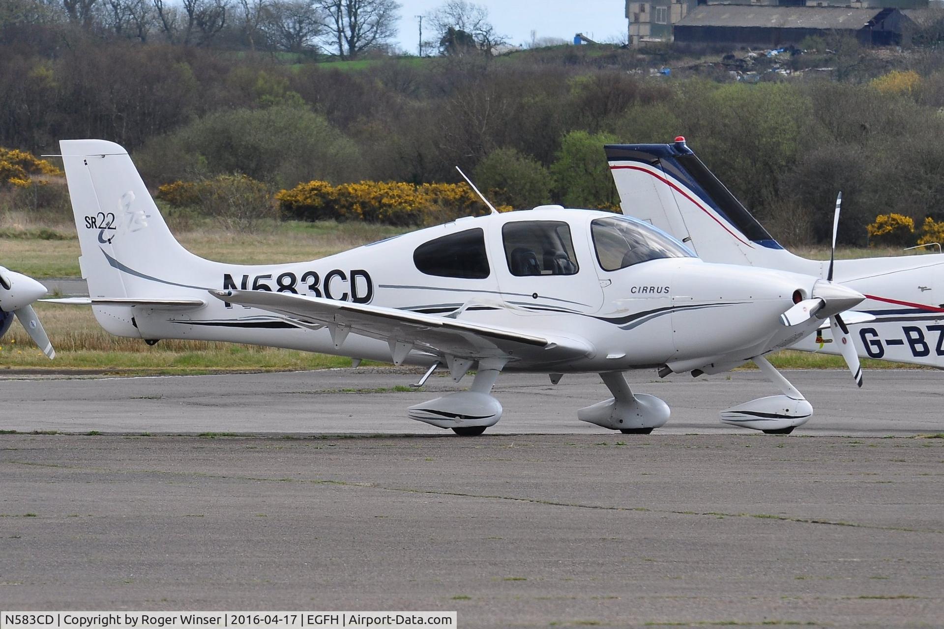 N583CD, 2006 Cirrus SR22 GTS C/N 1809, Visiting SR22 GTS.