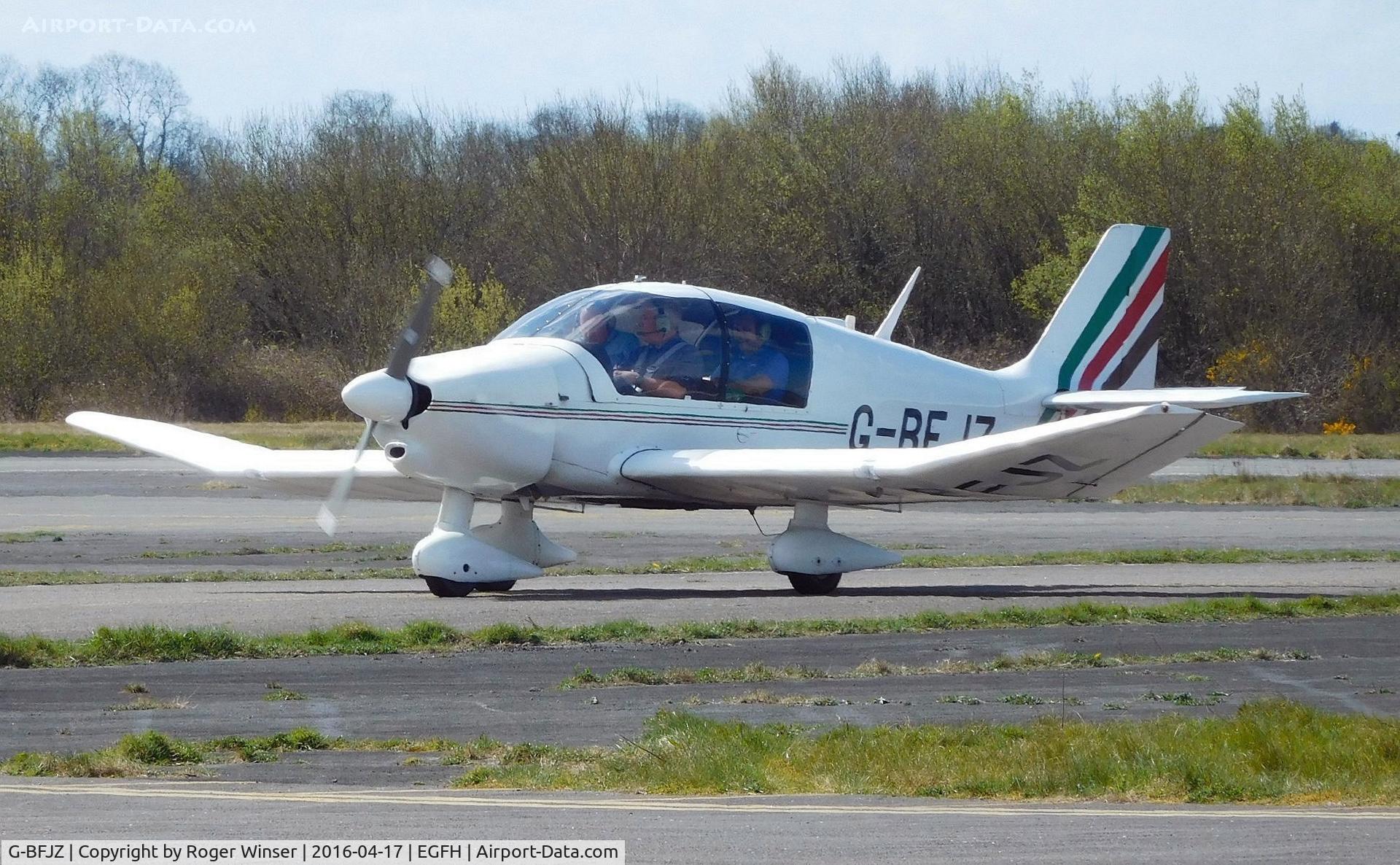 G-BFJZ, 1978 Robin DR-400-140B Major C/N 1290, Visiting Robin Major operated by Weald Air Services.