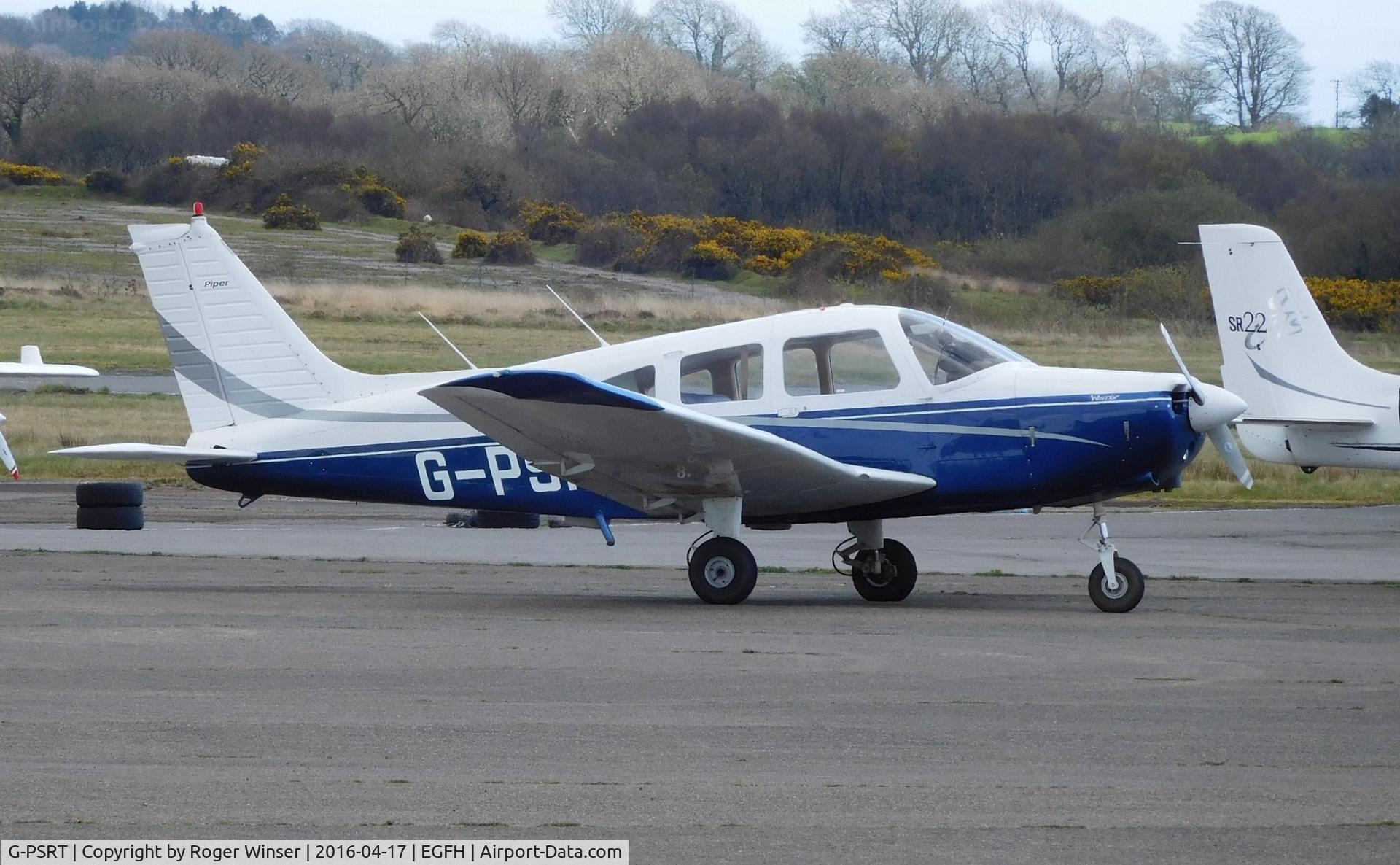 G-PSRT, 1976 Piper PA-28-151 Cherokee Warrior C/N 28-7615225, Visiting Cherokee Warrior.