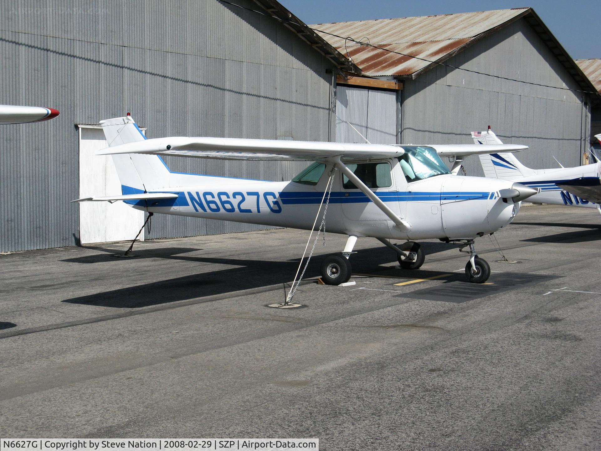 N6627G, 1970 Cessna 150L C/N 15072127, Locally-based 1970 Cessna 150L @ Santa Paula Airport, CA