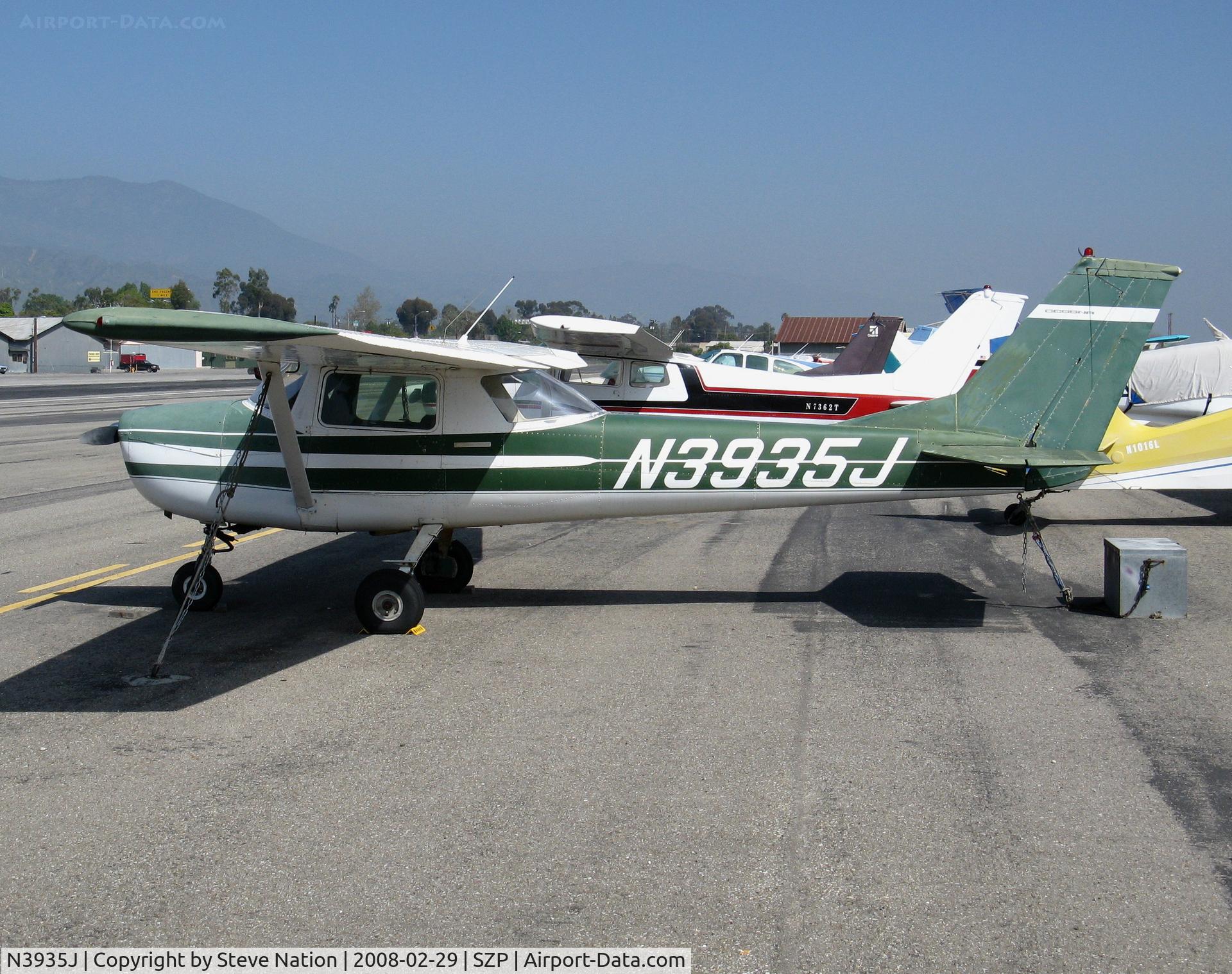 N3935J, 1966 Cessna 150G C/N 15065235, Locally-based 1966 Cessna 150G @ Santa Paula Airport, CA