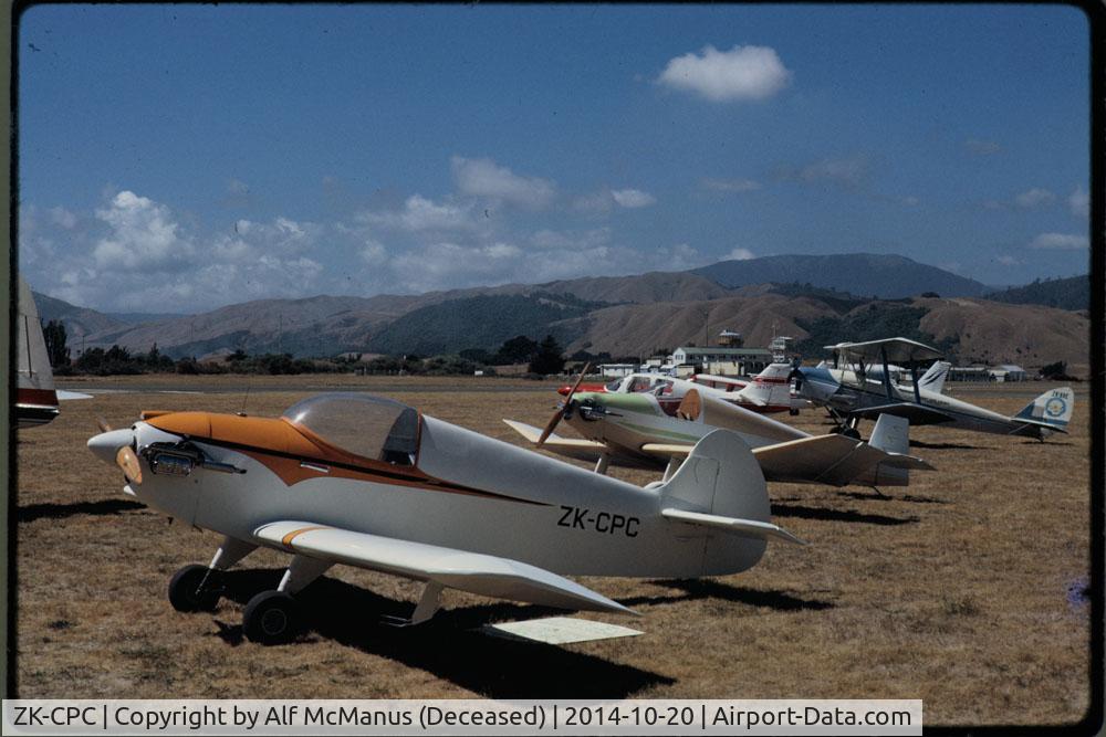 ZK-CPC, Taylor JT-1 Monoplane U/L C/N GT-1, At Masterton Airshow, pre 1975 date unknown (around '70)