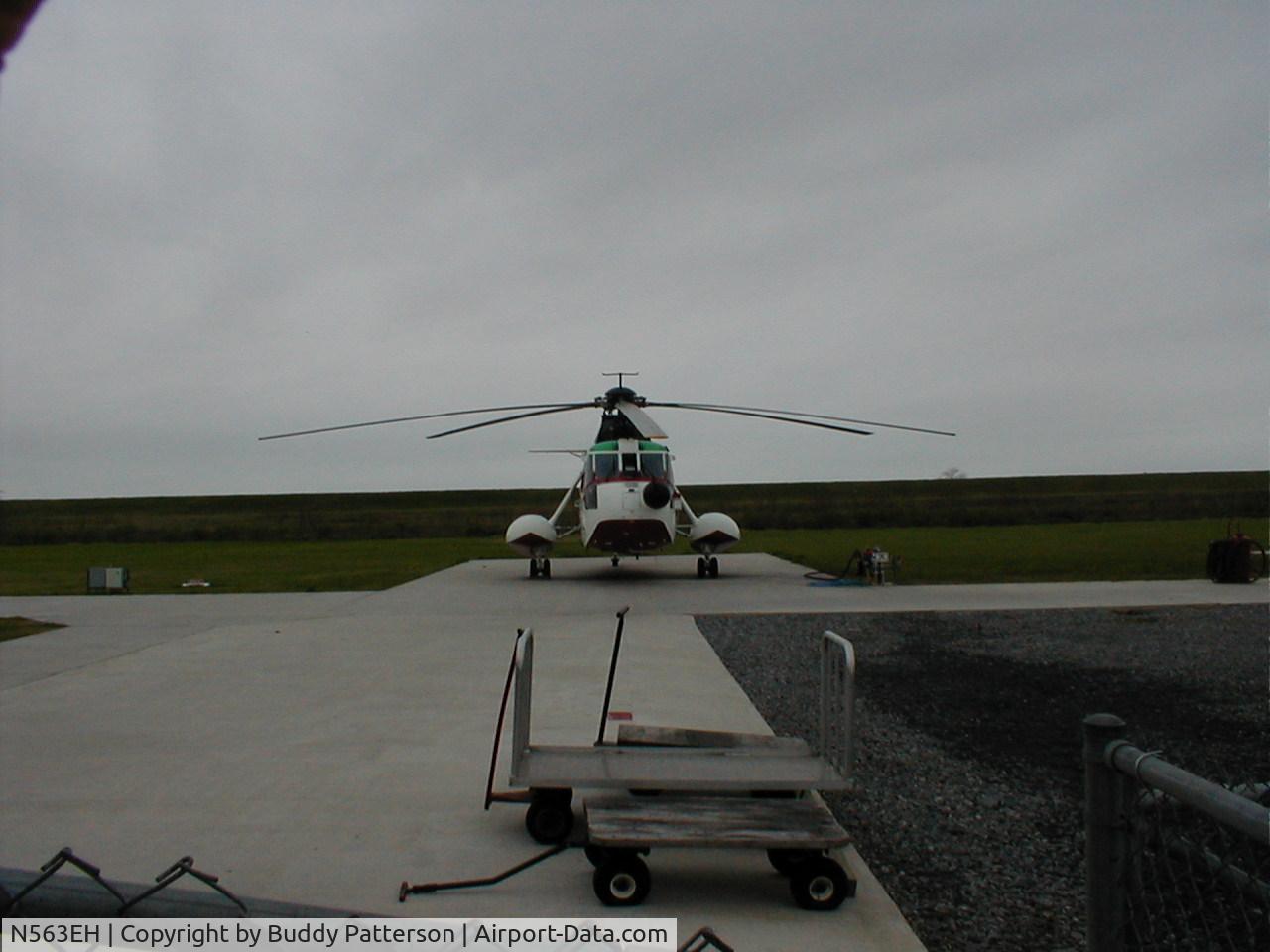 N563EH, 1978 Sikorsky S-61N C/N 61808, On the Ramp at ERA Helicopters in Venice, Louisiana circa 2000 Just prior to a flight to Transocean Enterprise Drillship in the Gulf of Mexico.  Big Helicopter to transport myself and one small tool!