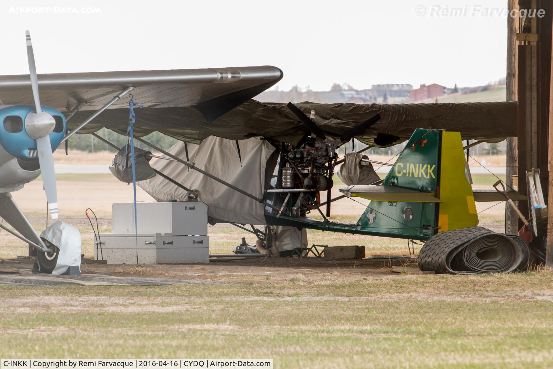 C-INKK, 2000 Canadian Ultralight Chinook Plus 2 C/N 02192XS, Under cover