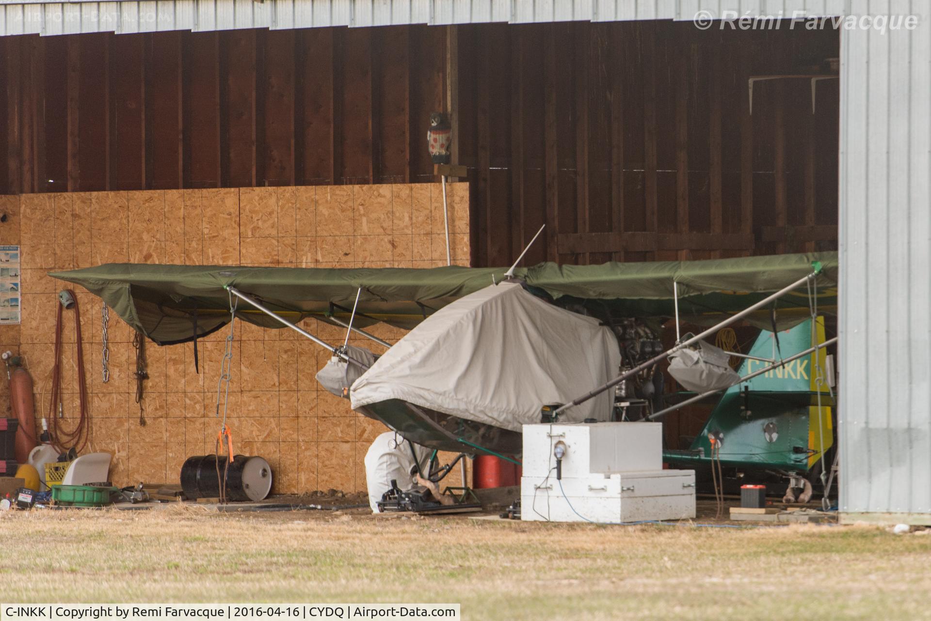 C-INKK, 2000 Canadian Ultralight Chinook Plus 2 C/N 02192XS, Under cover.