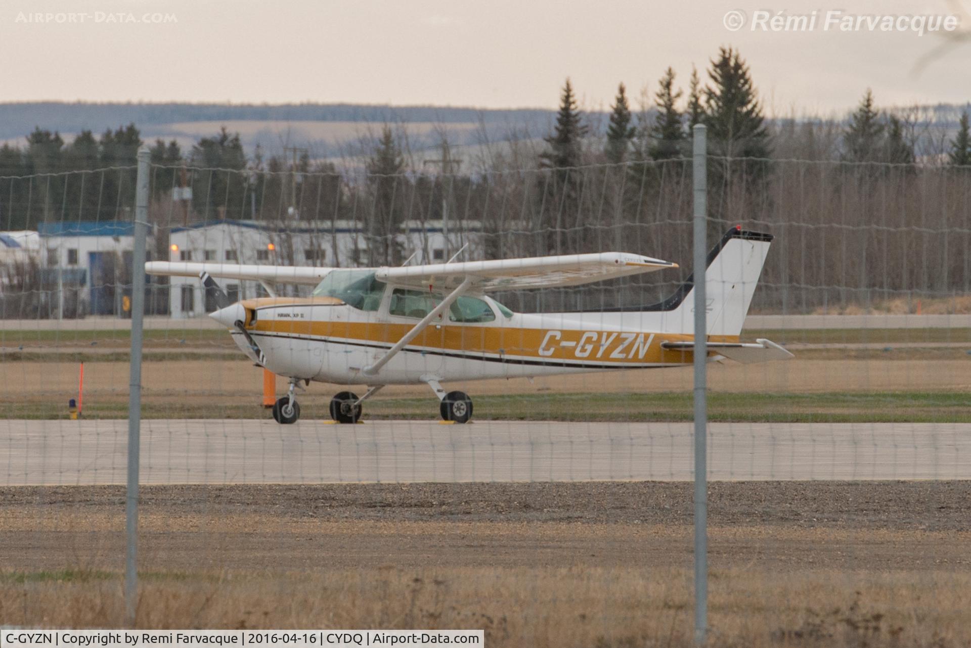 C-GYZN, 1977 Cessna R172K Hawk XP C/N R1722632, Near main terminal.