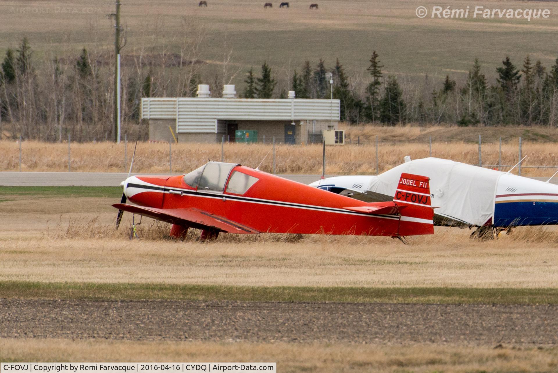 C-FOVJ, 1965 Jodel F-11 C/N F 5022, In the open.
