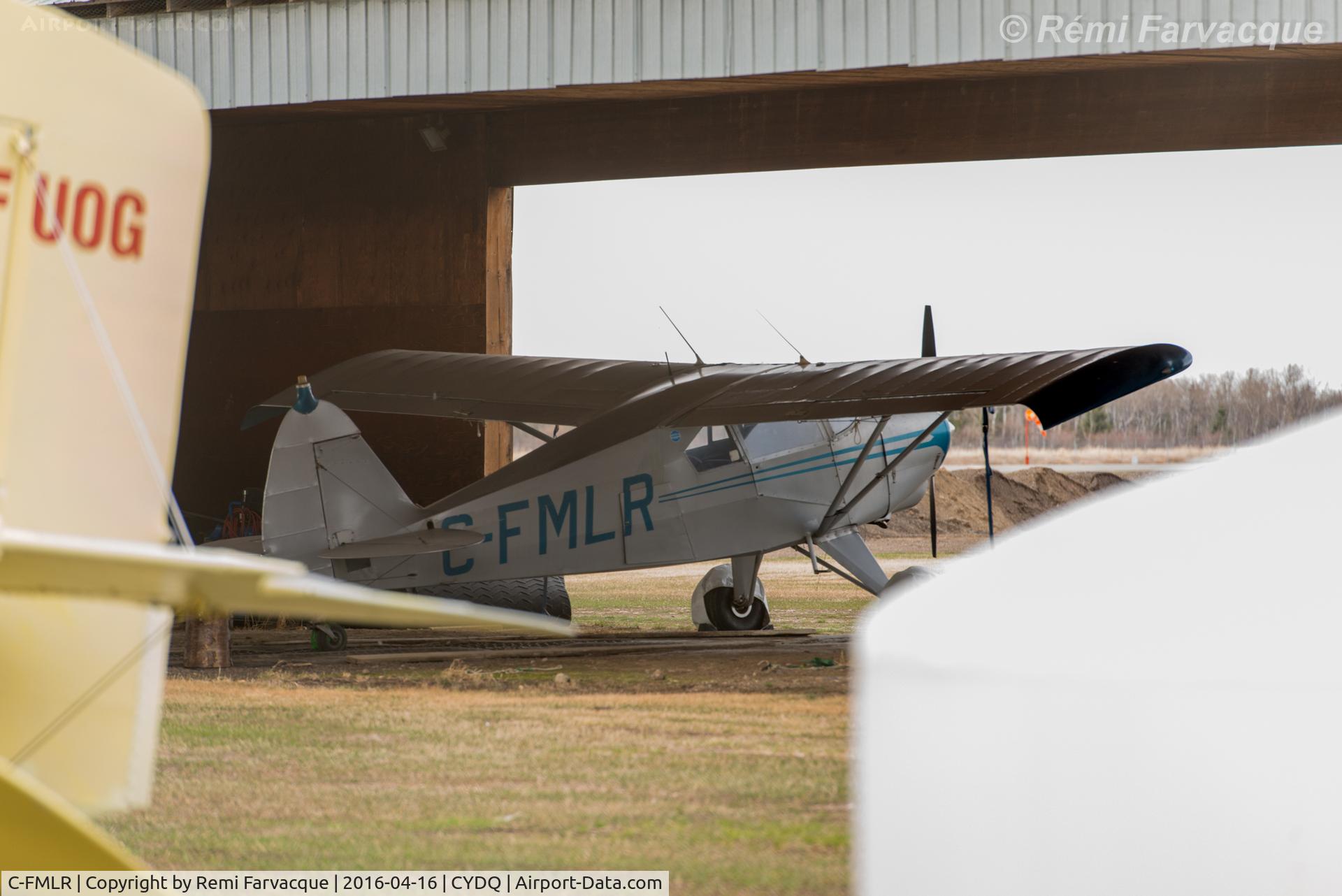 C-FMLR, 1959 Piper PA-22-160 Tri Pacer C/N 22 6447, Under cover.