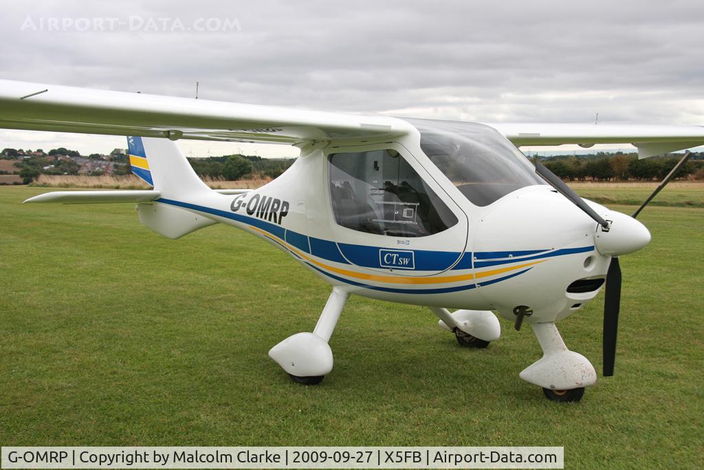 G-OMRP, Flight Design CTSW C/N 8397, Flight Design CTSW at Fishburn Airfield in September 2009.