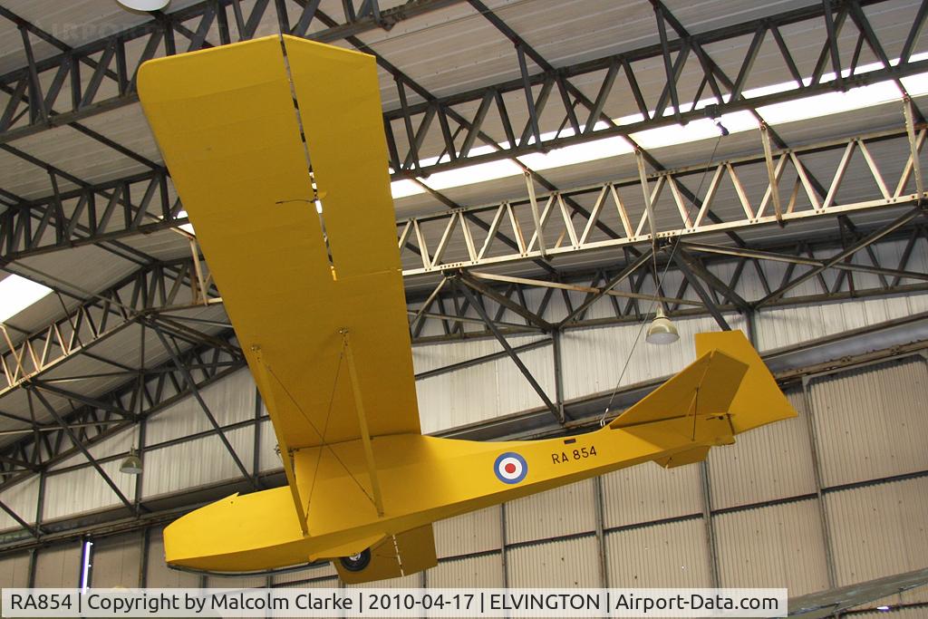 RA854, Slingsby T-7 Cadet TX1 C/N Not found RA854, Slingsby T-7 Cadet TX1 at The Yorkshire Air Museum, Elvington, UK in 2010.