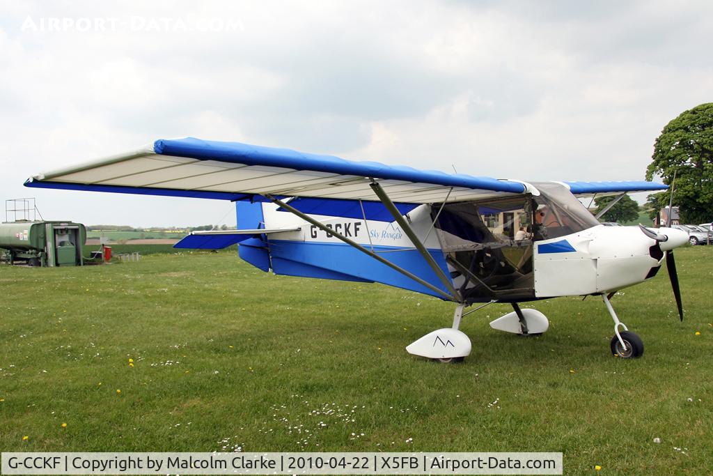 G-CCKF, 2003 Best Off Skyranger 912(2) C/N BMAA/HB/289, Best Off Skyranger 912(2) at Fishburn Airfield, April 2010.
