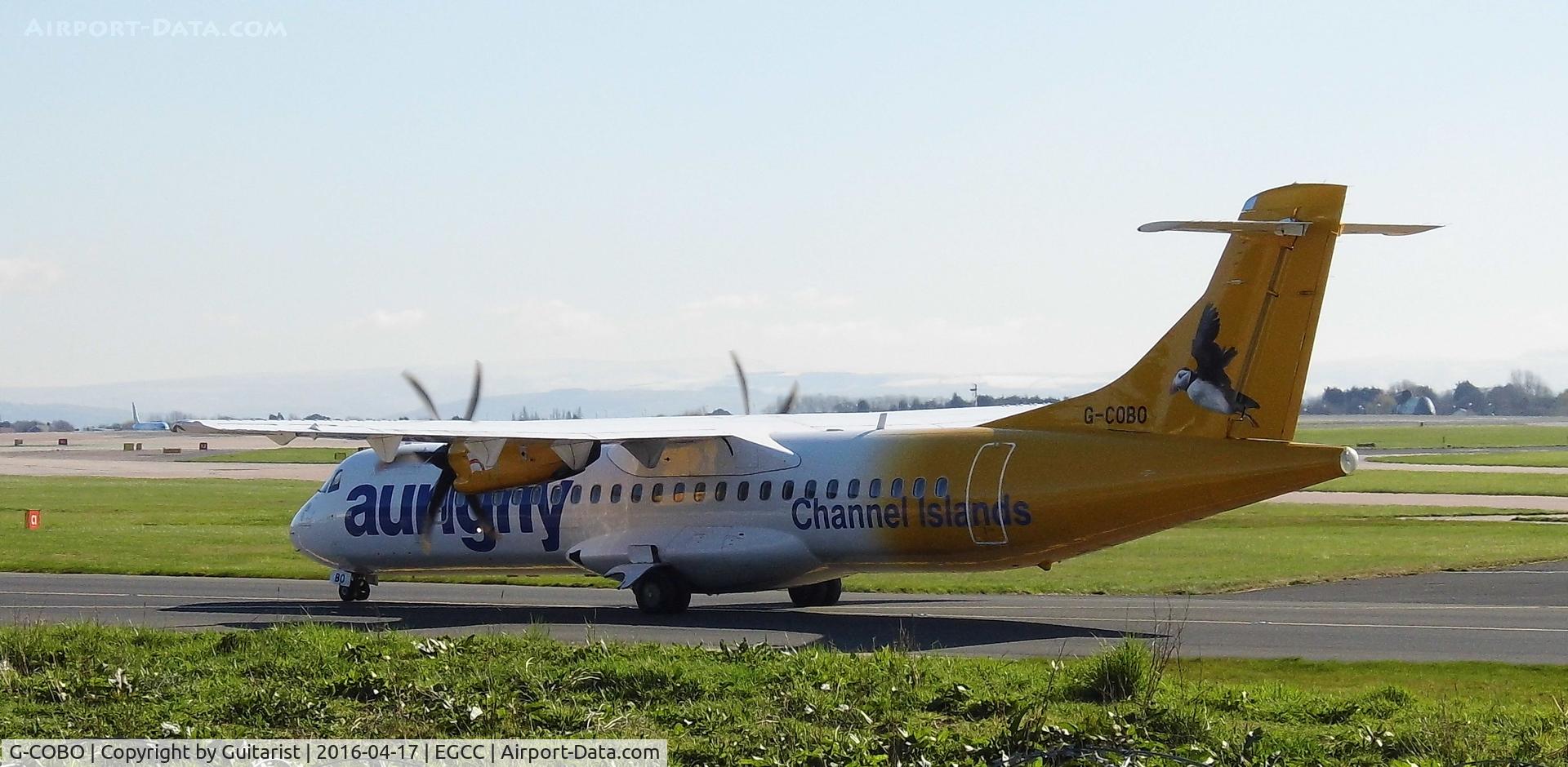 G-COBO, 2008 ATR 72-212A C/N 852, At Manchester