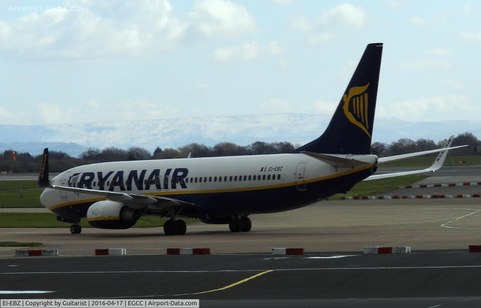 EI-EBZ, 2009 Boeing 737-8AS C/N 35008, At Manchester