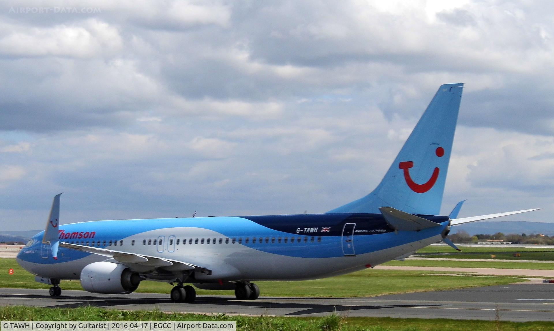 G-TAWH, 2012 Boeing 737-8K5 C/N 38107, At Manchester