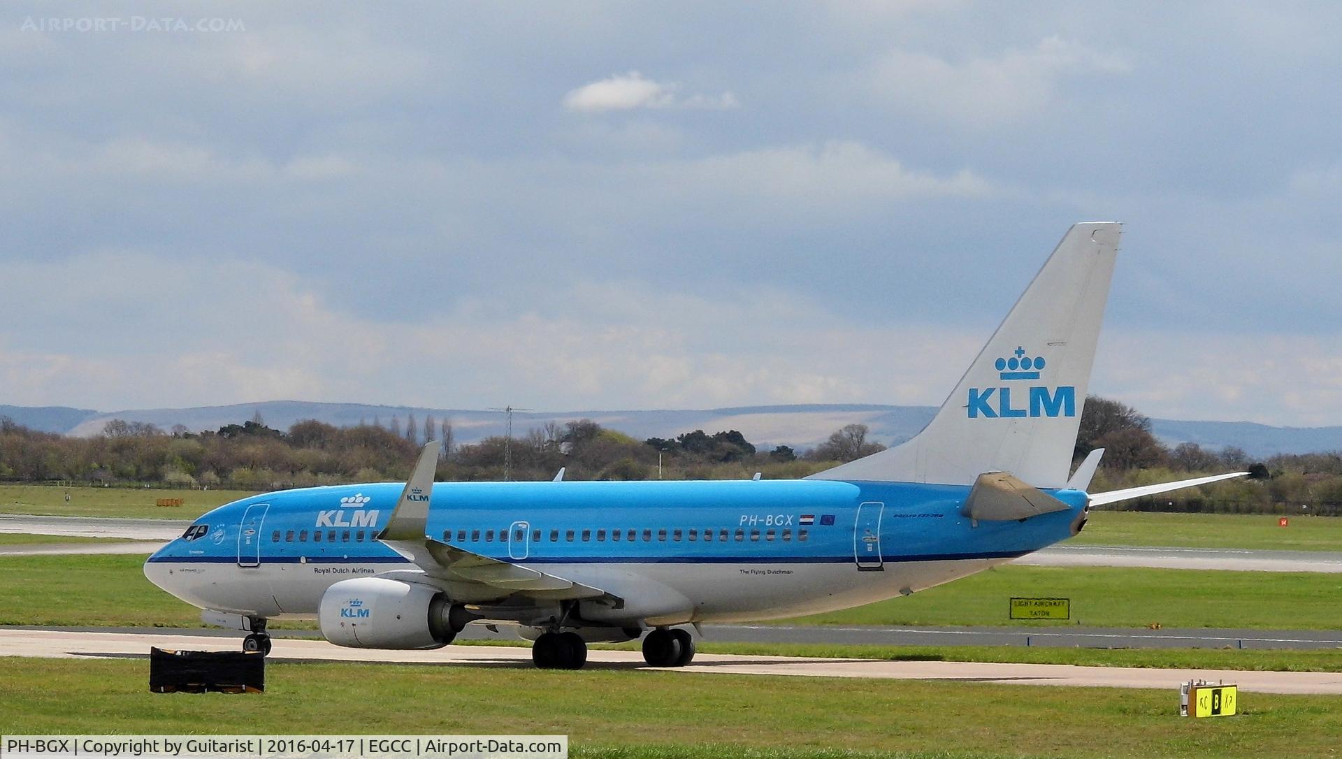 PH-BGX, 2011 Boeing 737-7K2 C/N 38635, At Manchester
