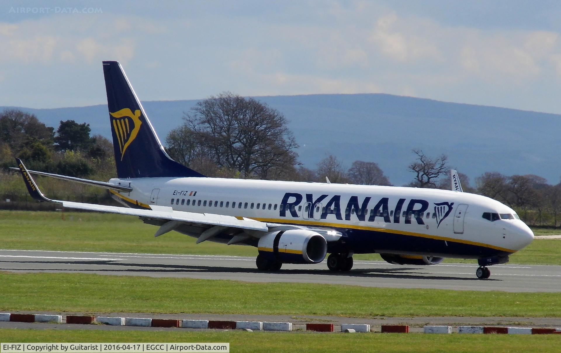 EI-FIZ, 2015 Boeing 737-8AS C/N 44709, At Manchester