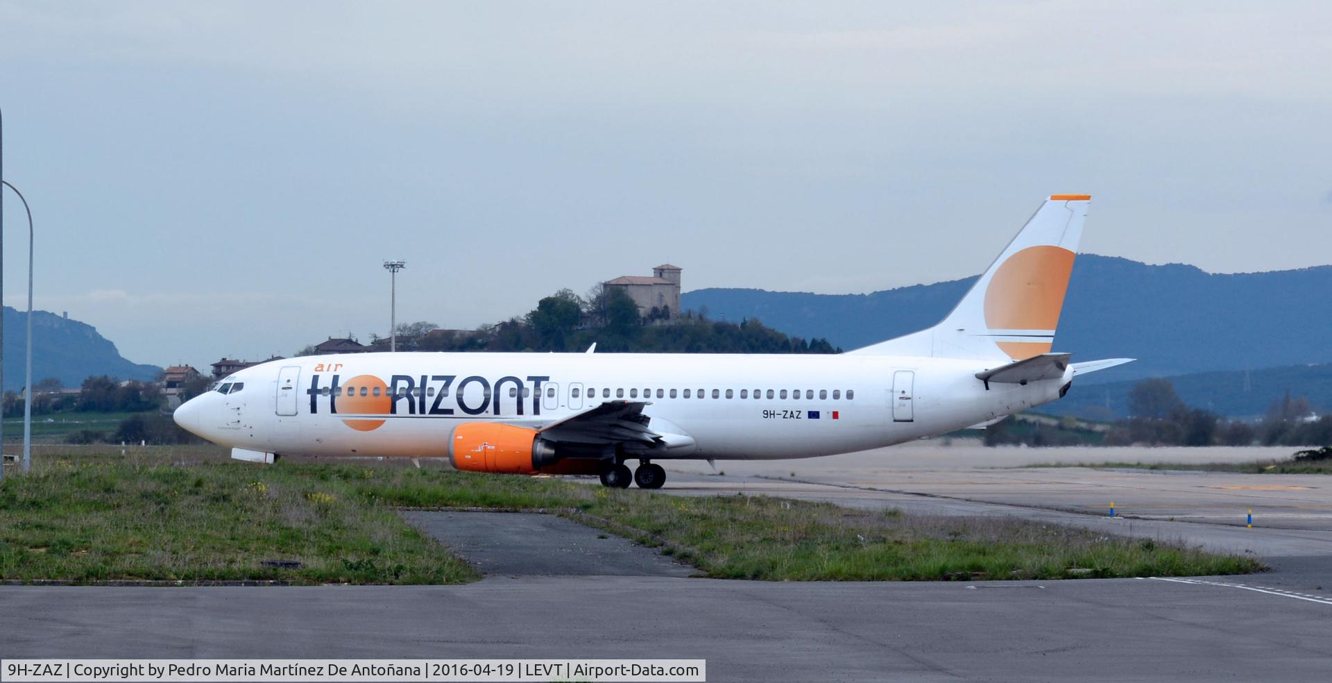 9H-ZAZ, 1991 Boeing 737-436 C/N 25349, Foronda - Vitoria-Gasteiz - España