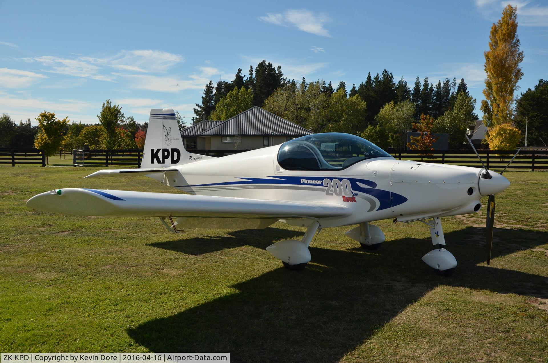 ZK KPD, 2015 Alpi Aviation Pioneer 200 C/N 249/09, KPD at Fernside Fields New Zealand