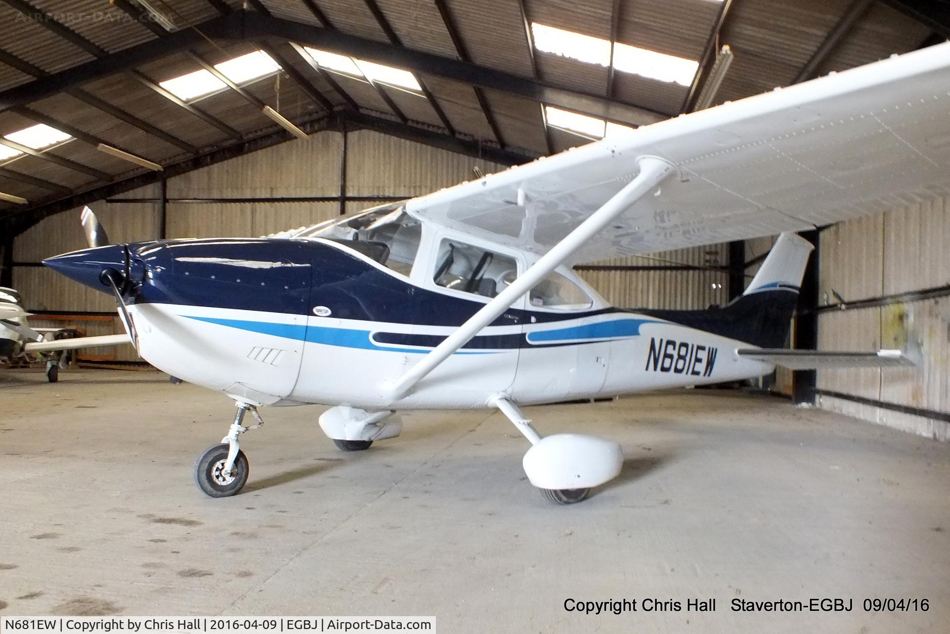 N681EW, 1977 Reims F182Q C/N F1820039, Staverton resident