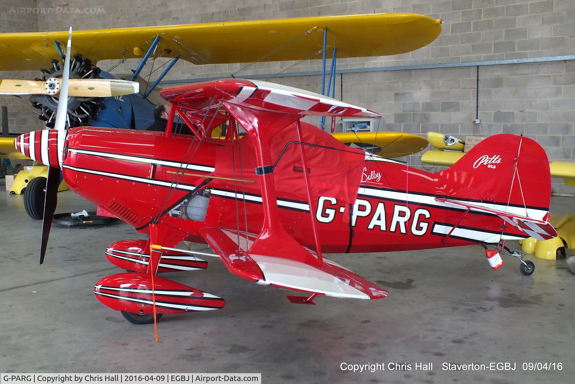 G-PARG, 1971 Pitts S-1S Special C/N 19528-1, Staverton resident