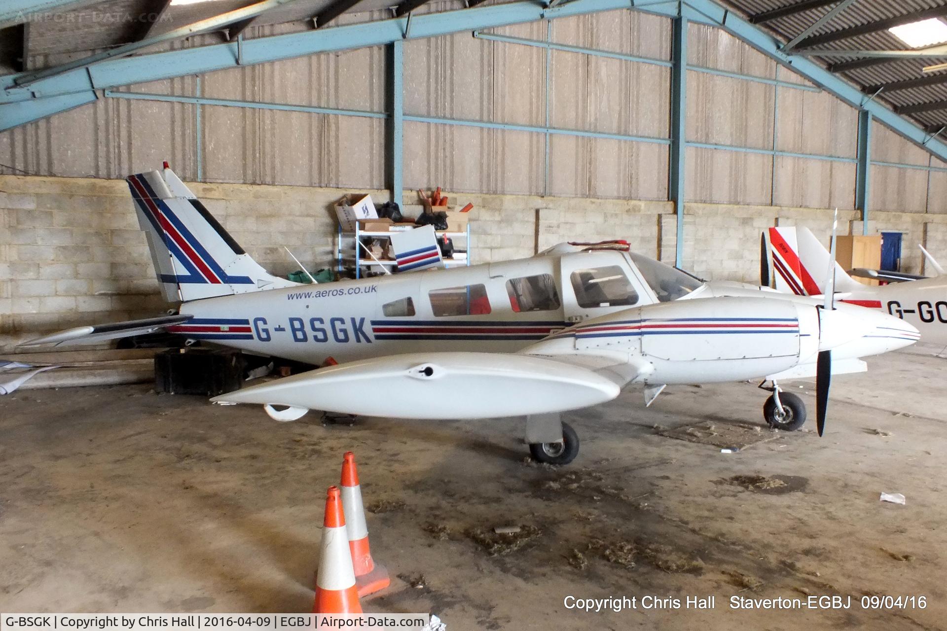 G-BSGK, 1978 Piper PA-34-200T Seneca II C/N 34-7870331, Staverton resident