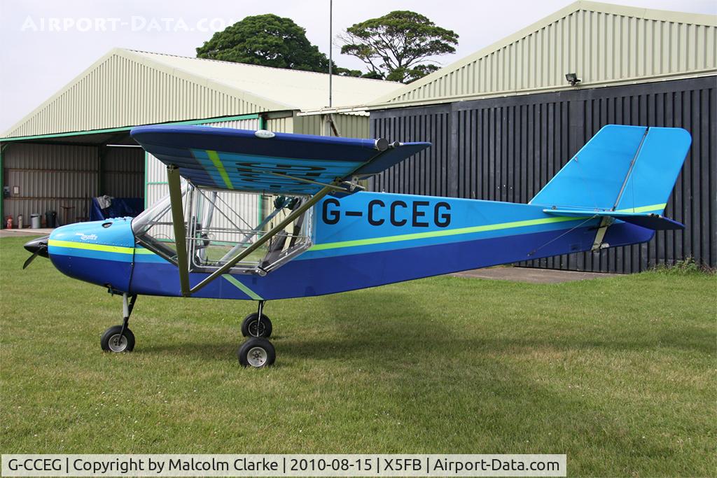 G-CCEG, 2003 Rans S-6ES Coyote II C/N PFA 204-13831, Rans S-6ES Coyote II, Fishburn Airfield, August 2010.