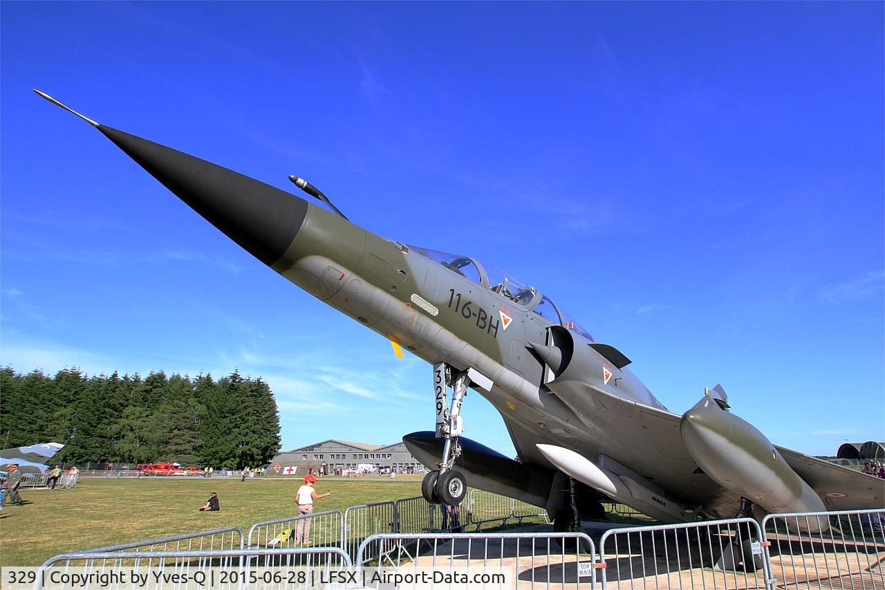 329, 1988 Dassault Mirage 2000N C/N 243, Dassault Mirage 2000N, Preserved at Luxeuil-St Sauveur Air Base 116(LFSX) Open day 2015