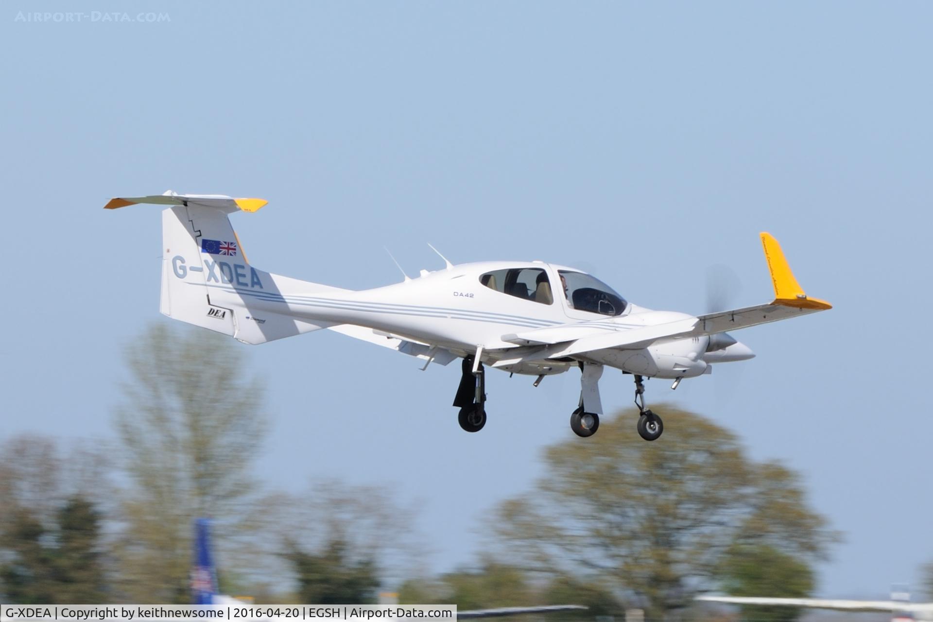 G-XDEA, 2006 Diamond DA-42 Twin Star C/N 42.AC012, Return visitor.