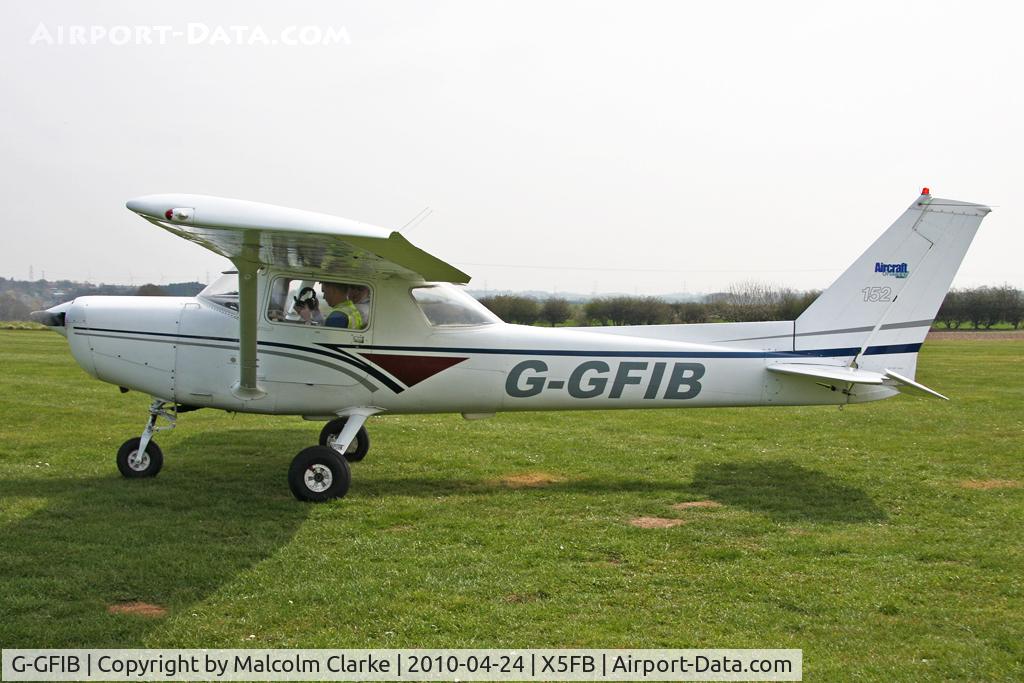 G-GFIB, 1979 Reims F152 C/N 1556, Reims F152, Fishburn Airfield, April 2010.