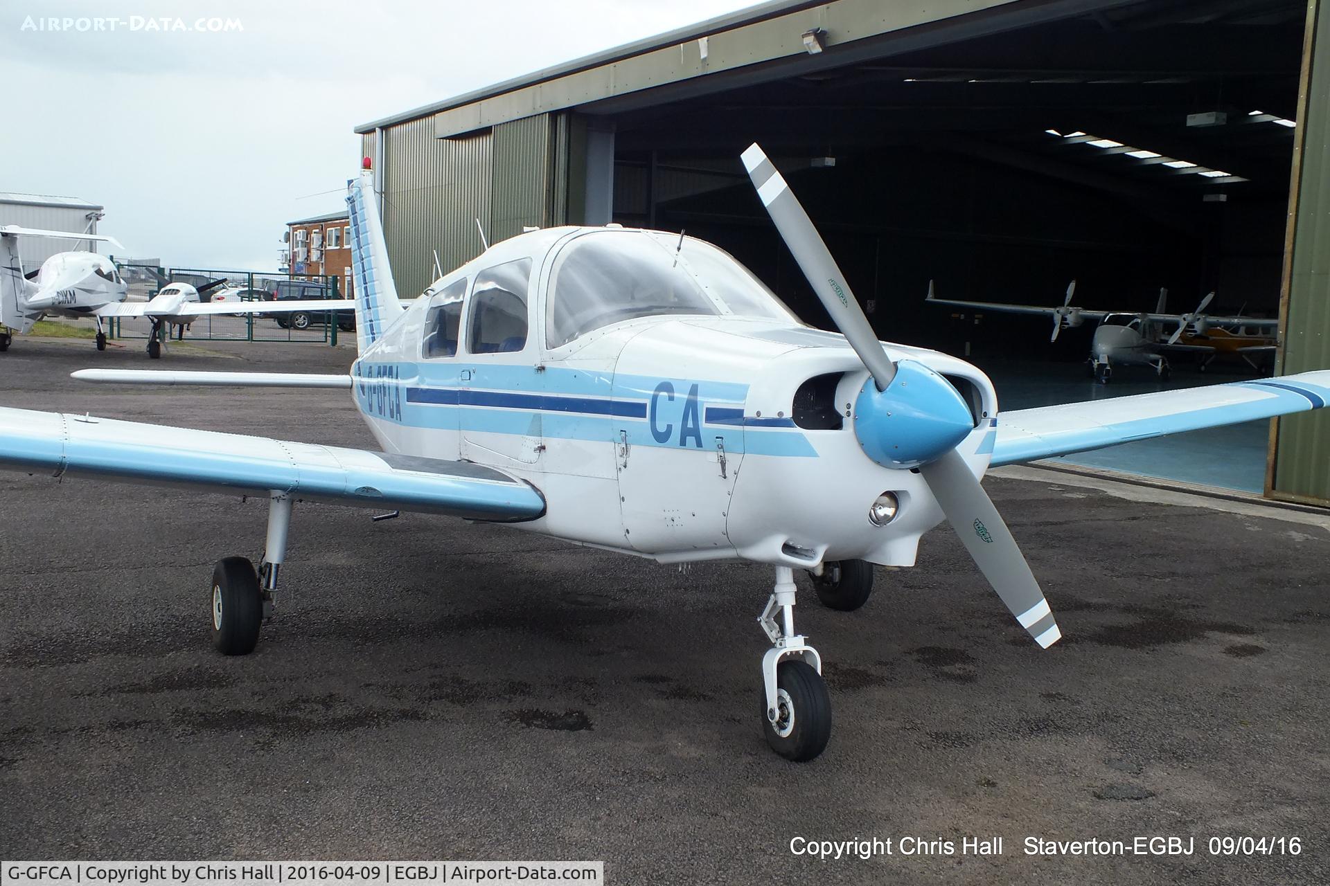 G-GFCA, 1989 Piper PA-28-161 Cadet C/N 28-41100, Staverton resident