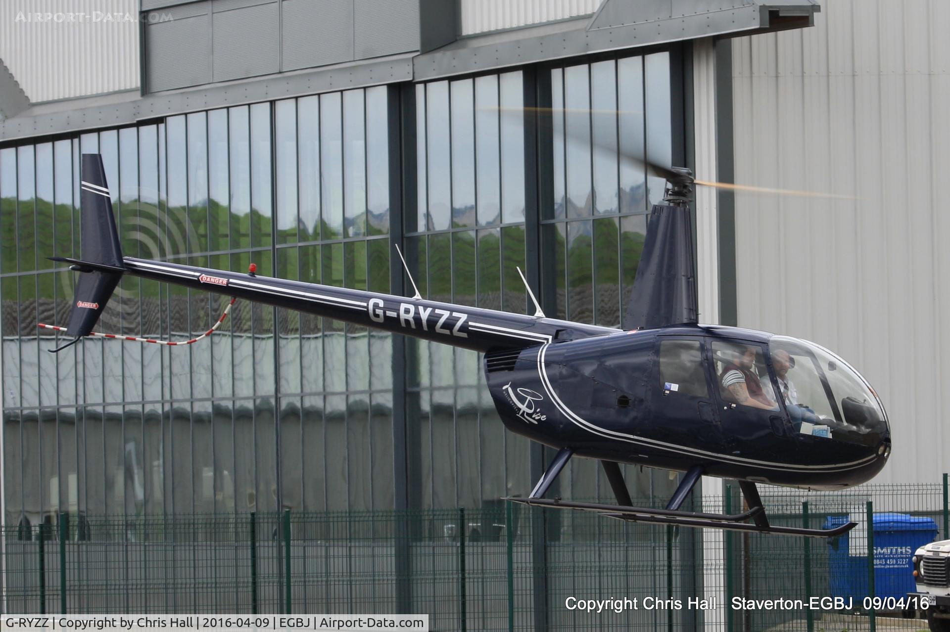 G-RYZZ, 2006 Robinson R44 Raven II C/N 11418, Staverton resident