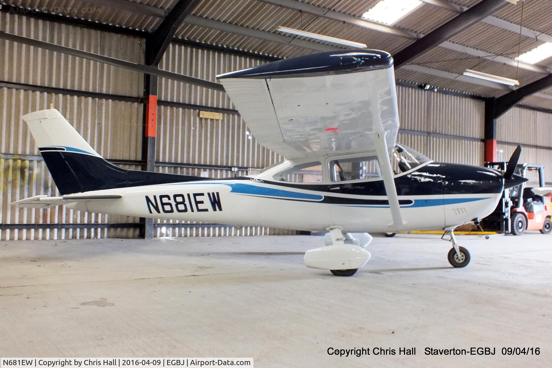 N681EW, 1977 Reims F182Q C/N F1820039, at Staverton