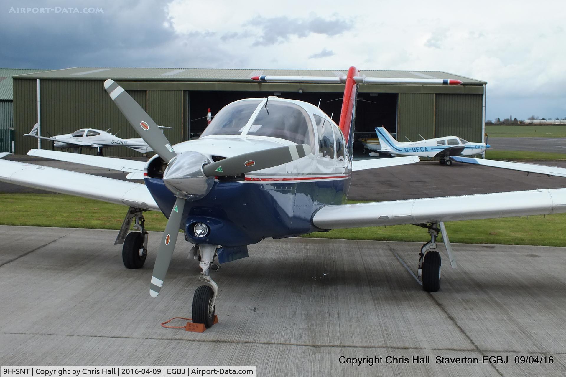 9H-SNT, 1980 Piper PA-28RT-201T Arrow IV C/N 28R8031016, at Staverton