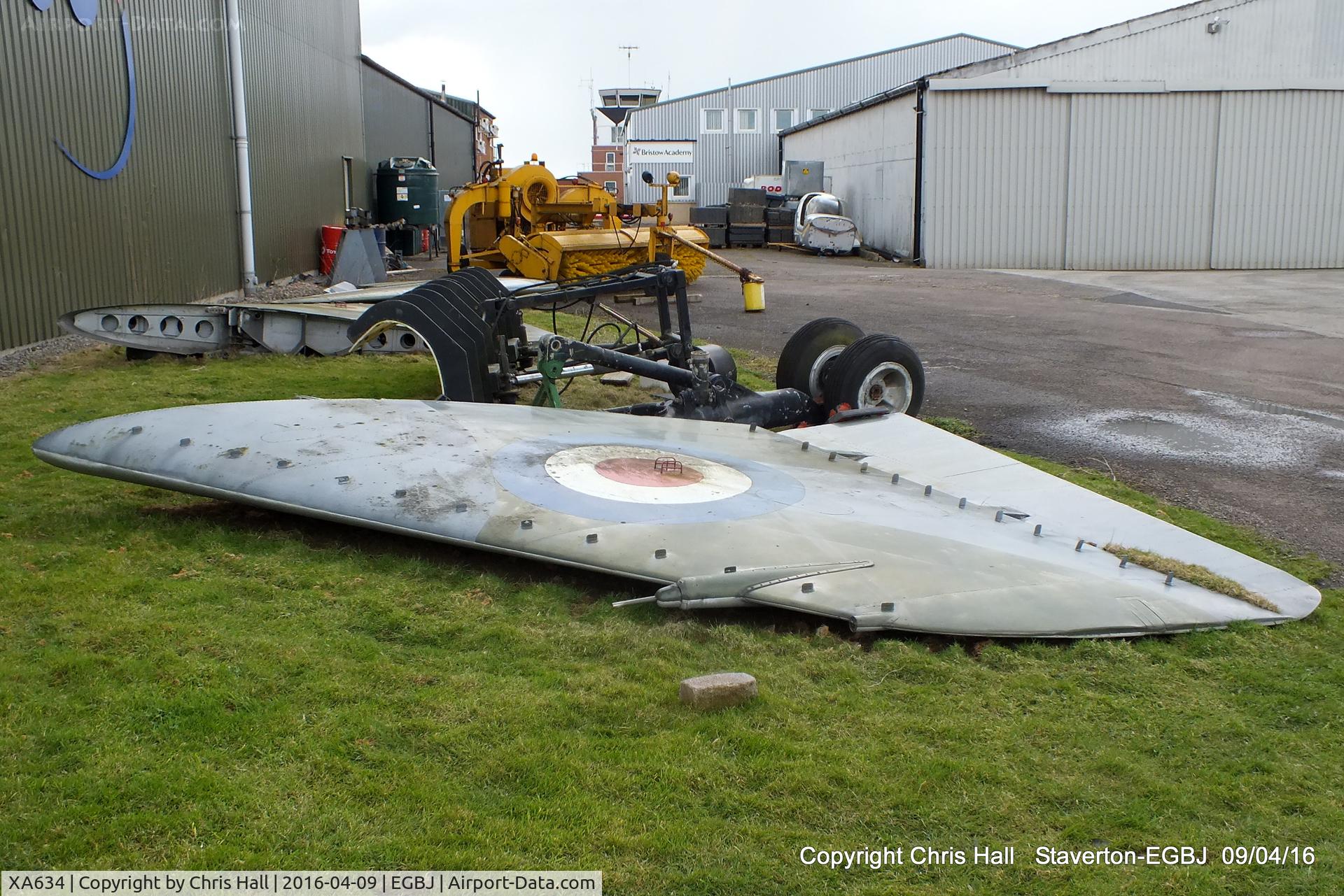XA634, 1956 Gloster Javelin FAW.4 C/N Not found XA634, wings from Gloster Javelin
