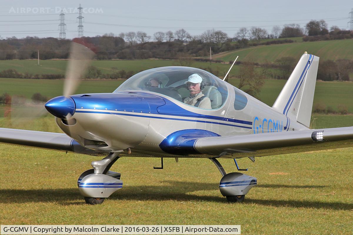 G-CGMV, 2010 Roko Aero NG4 HD C/N 031/2010, Roko Aero NG4, a visitor to Fishburn Airfield, March 2016.