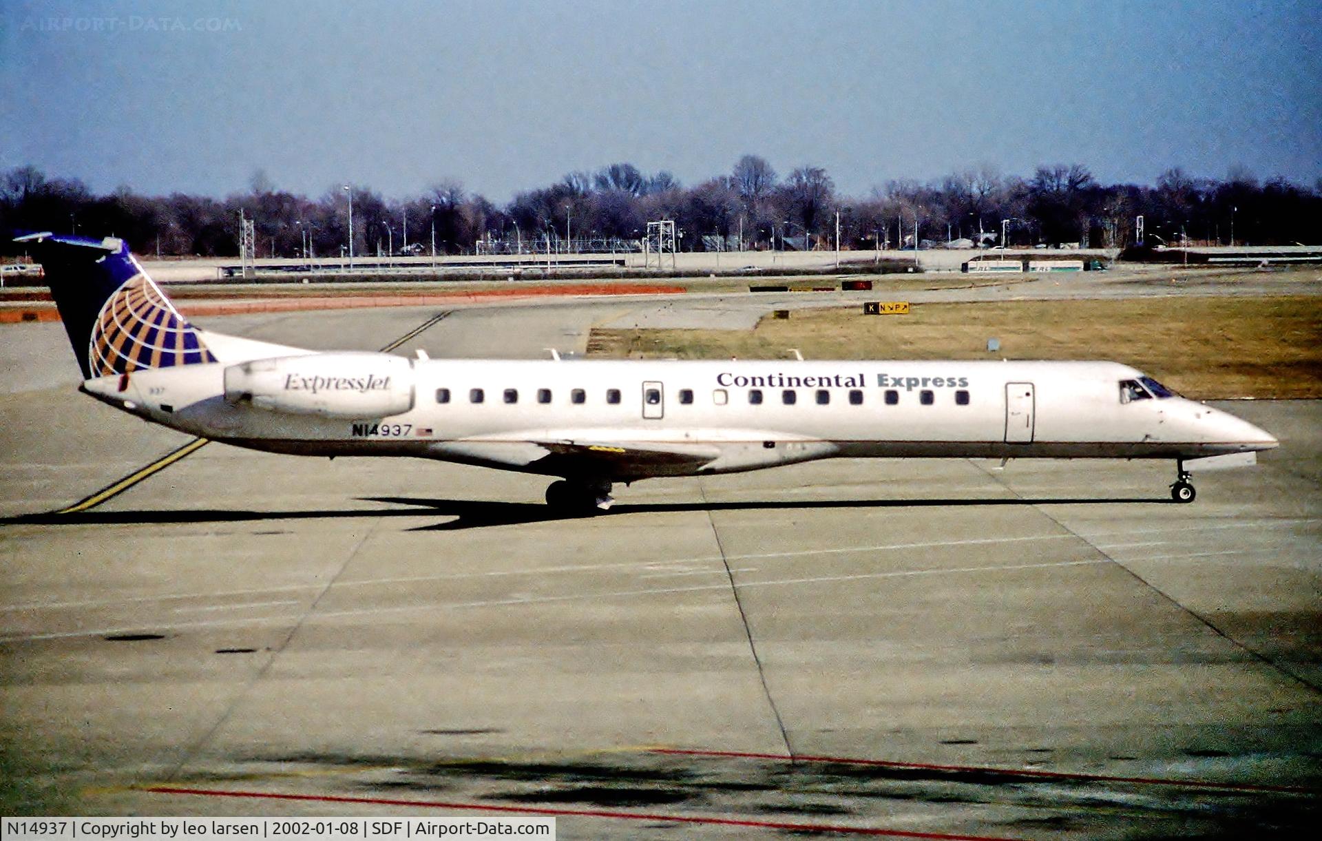 N14937, 1997 Embraer EMB-145EP (ERJ-145EP) C/N 145026, SDF Louisville 8.1.02